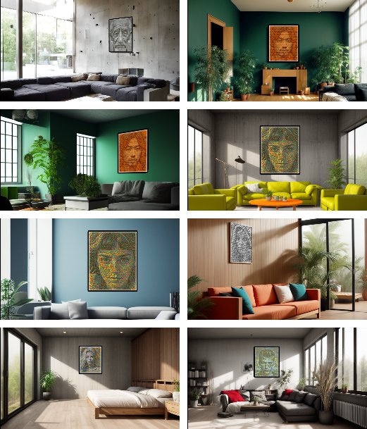 in rooms exhibition preview - digital artwork in computer-generated spaces